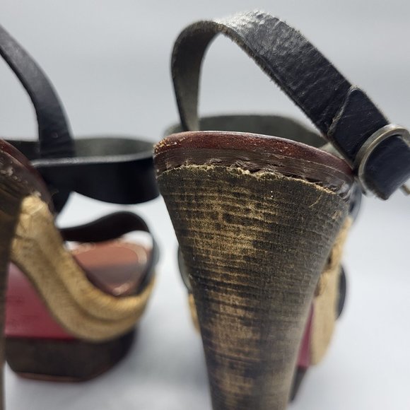 CHRISTIAN LOUBOUTIN Satrinxa 120mm Espadrille Heel - Picture 5 of 16